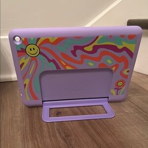Purple Fire HD 10 Kids Pro Tablet Case with Stand